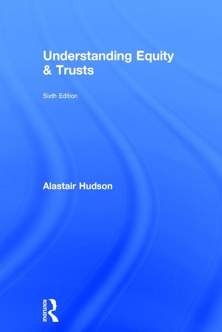 Front cover_Understanding Equity And Trusts