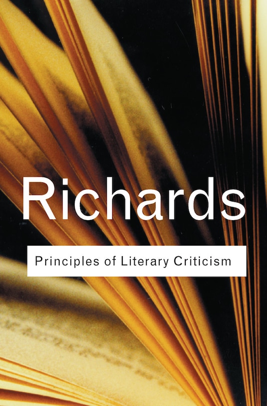 Front cover_Principles Of Literary Criticism