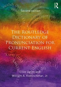 Front cover_The Routledge Dictionary Of Pronunciation For Current English