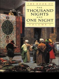 Front cover_The Book of the Thousand and one Nights. Volume 1