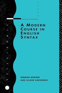 Couverture_A Modern Course In English Syntax