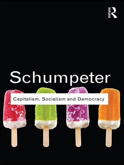 Front cover_Capitalism, Socialism And Democracy