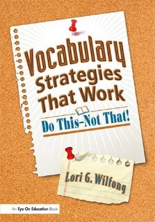 Front cover_Vocabulary Strategies That Work