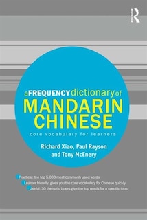Front cover_A Frequency Dictionary Of Mandarin Chinese