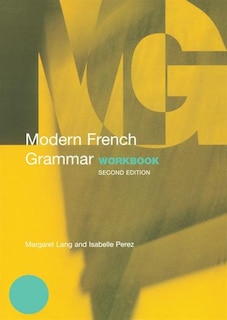 Front cover_Modern French Grammar Workbook