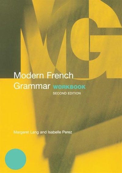 Front cover_Modern French Grammar Workbook