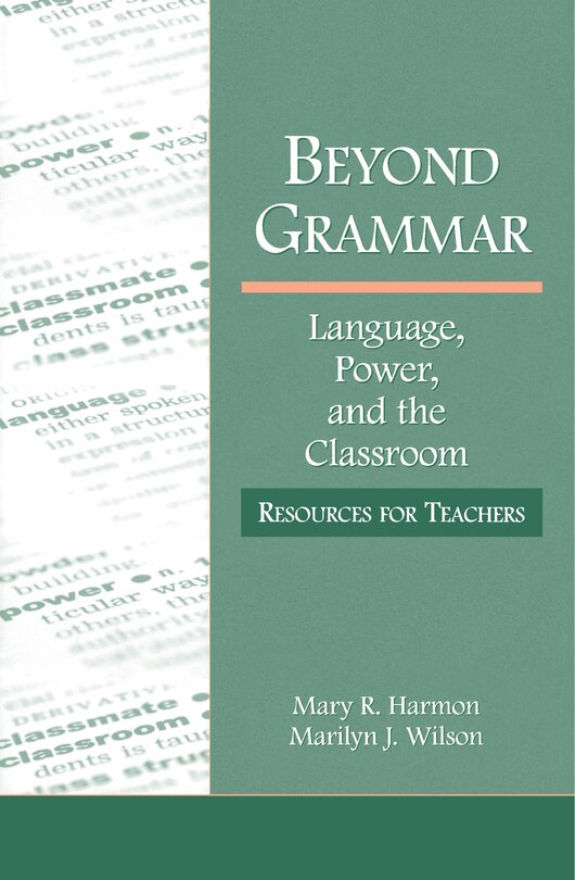 Front cover_Beyond Grammar