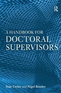 Front cover_A Handbook For Doctoral Supervisors