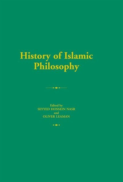 Front cover_History Of Islamic Philosophy
