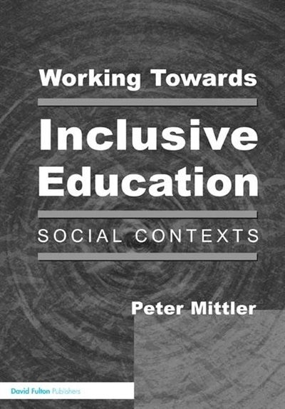 Front cover_Working Towards Inclusive Education