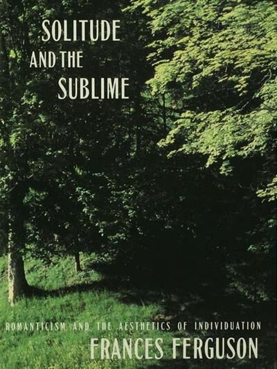 Front cover_Solitude and the Sublime