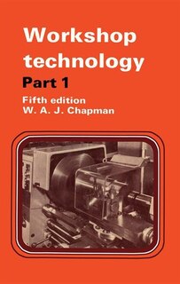 Front cover_Workshop Technology Part 1