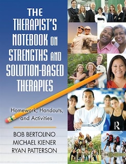 Couverture_The Therapist's Notebook On Strengths And Solution-based Therapies