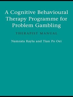 Front cover_A Cognitive Behavioural Therapy Programme For Problem Gambling