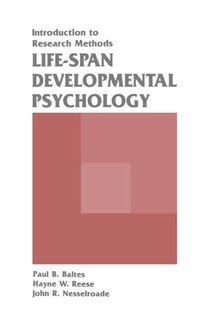 Couverture_Life-span Developmental Psychology