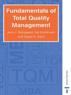 Couverture_Fundamentals Of Total Quality Management