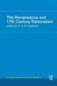 Front cover_The Renaissance And 17th Century Rationalism