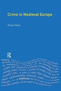 Front cover_Crime In Medieval Europe
