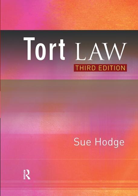 Couverture_Tort Law