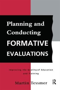 Couverture_Planning And Conducting Formative Evaluations