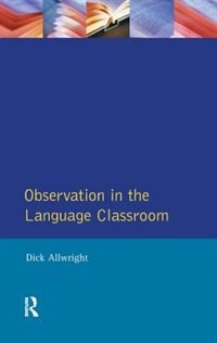 Couverture_Observation In The Language Classroom