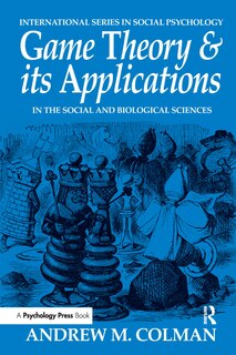 Couverture_Game Theory And Its Applications