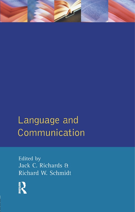 Front cover_Language And Communication