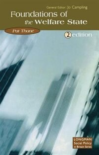 Front cover_The Foundations of the Welfare State