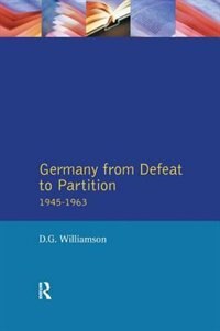 Couverture_Germany From Defeat To Partition, 1945-1963