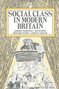 Front cover_Social Class In Modern Britain
