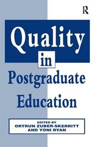 Front cover_Quality In Postgraduate Education