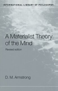 Front cover_A Materialist Theory Of The Mind