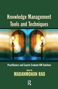 Front cover_Knowledge Management Tools and Techniques