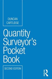 Couverture_Quantity Surveyor's Pocket Book