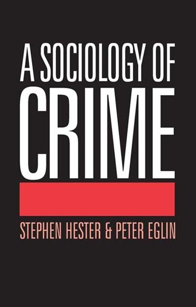 Couverture_A Sociology Of Crime
