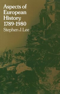 Front cover_Aspects Of European History 1789-1980