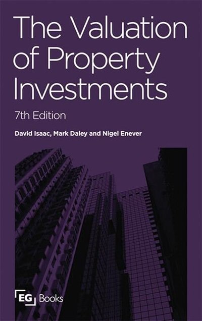 Front cover_Valuation of Property Investments