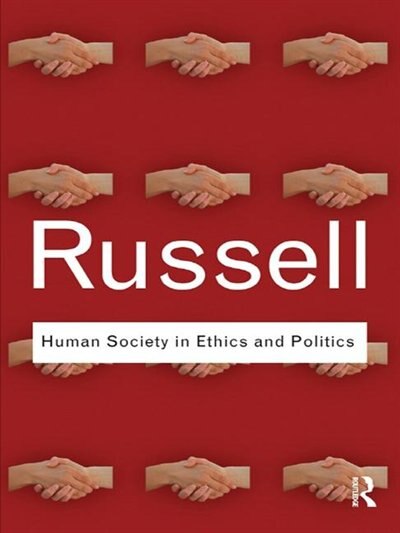 Front cover_Human Society In Ethics And Politics