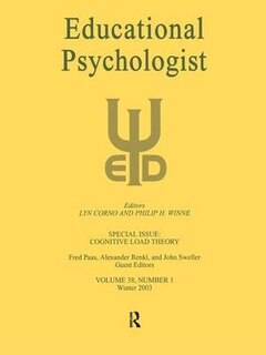 Couverture_Cognitive Load Theory