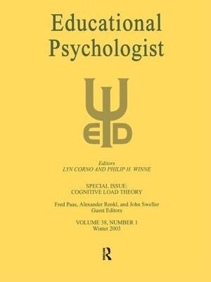 Couverture_Cognitive Load Theory