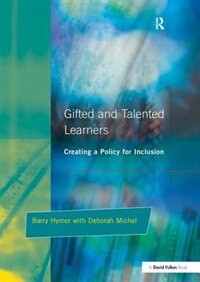 Front cover_Gifted And Talented Learners