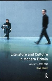 Couverture_Literature and Culture in Modern Britain