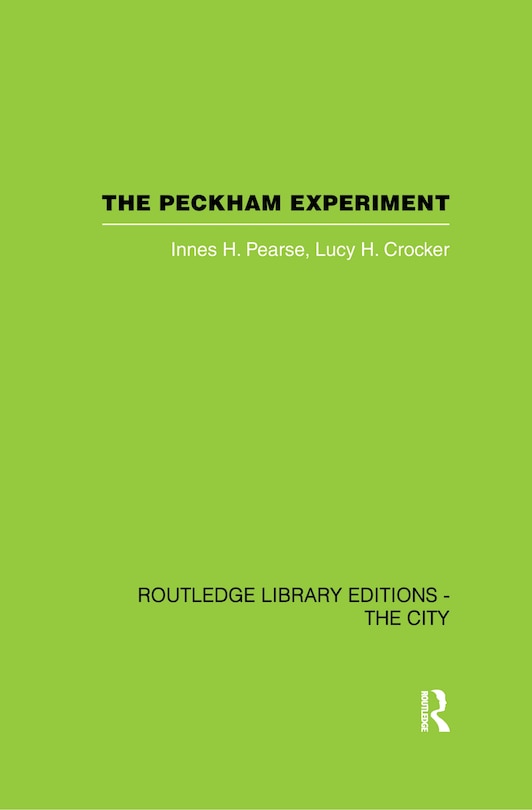 Front cover_The Peckham Experiment Pbd