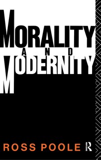 Front cover_Morality And Modernity
