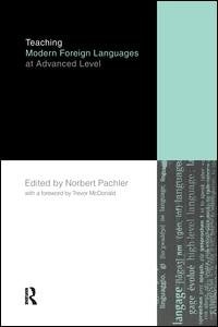 Couverture_Teaching Modern Foreign Languages At Advanced Level
