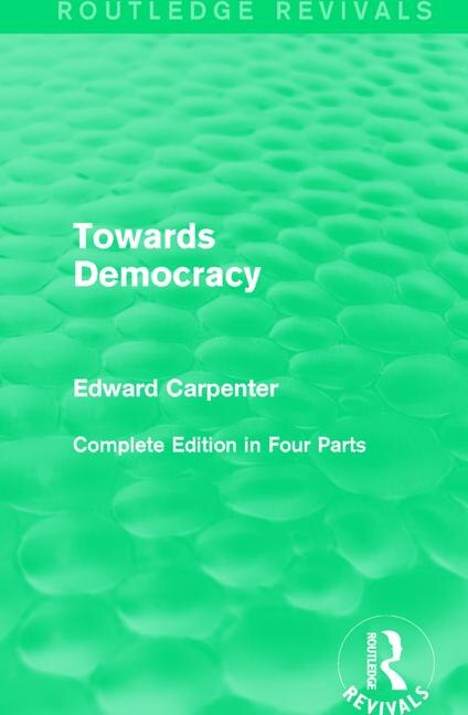 Front cover_Towards Democracy