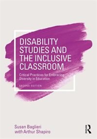 Couverture_Disability Studies And The Inclusive Classroom