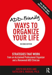 Couverture_Add-friendly Ways To Organize Your Life
