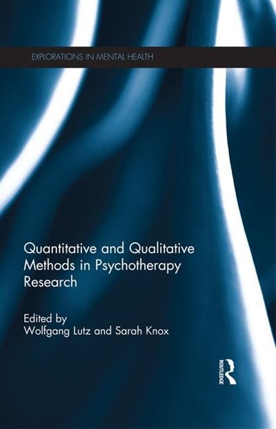 Couverture_Quantitative And Qualitative Methods In Psychotherapy Research