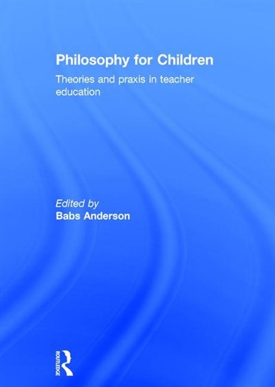 Front cover_Philosophy For Children